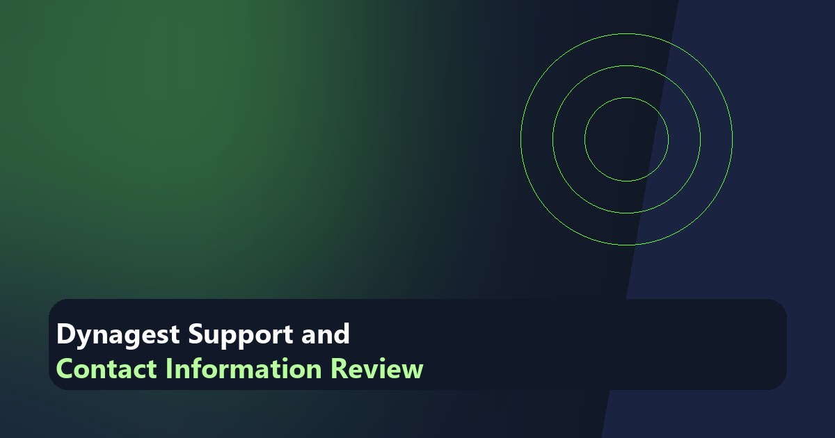 Dynagest Support and Contact Information Review